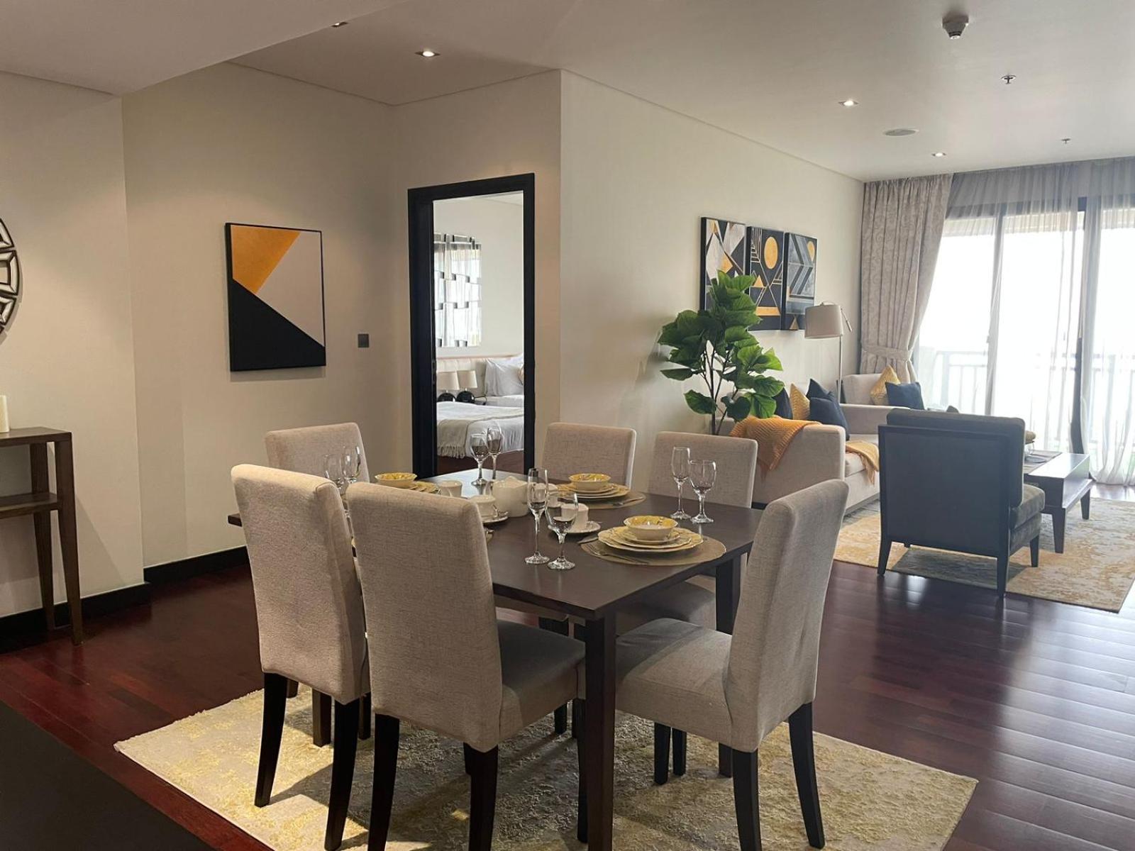 Anantara Hotel Apartment Palm Jumeirah Connected Anantara Hotel ดูไบ ภายนอก รูปภาพ
